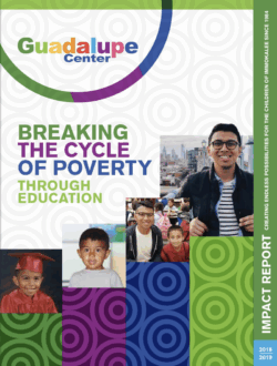 Breaking the Cycle of Poverty Through Education guadalupe center impact report 2019 cover